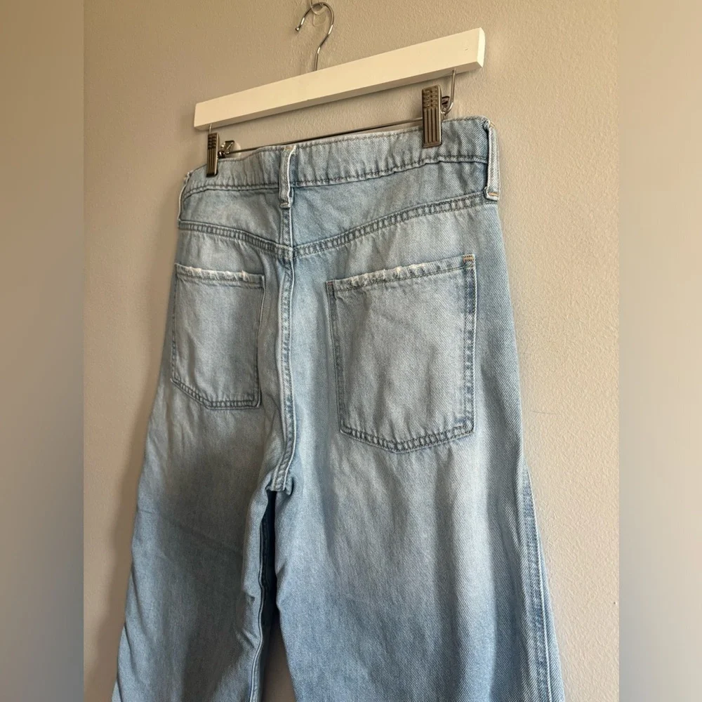 Gap teen low stride wide leg jeans 20